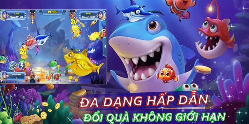 Bắn cá Iwins đa dạng các game chơi khác nhau