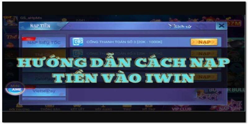 Ưu điểm của cơ chế nạp tiền Iwins 